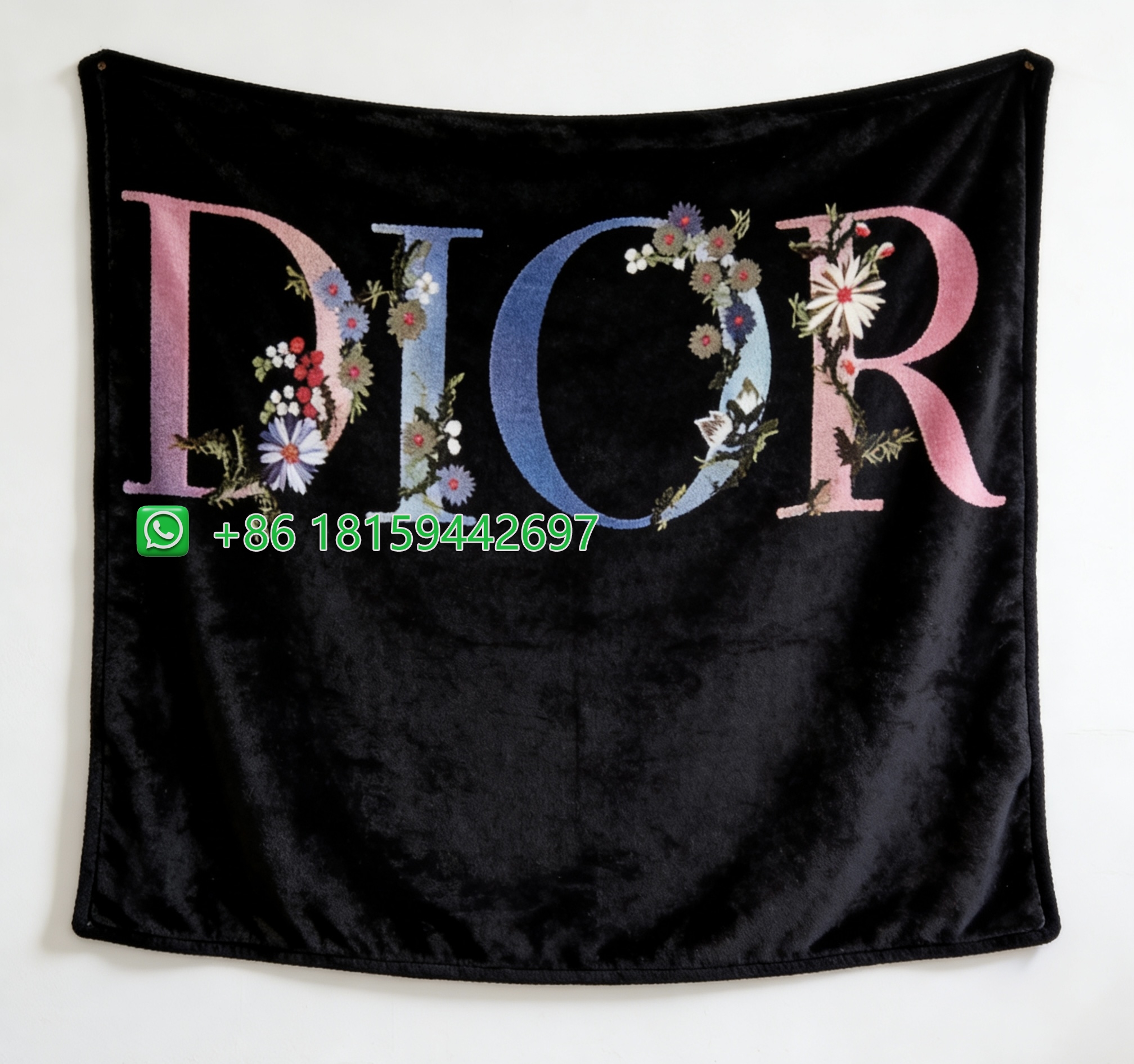 Dior Throw Blankets